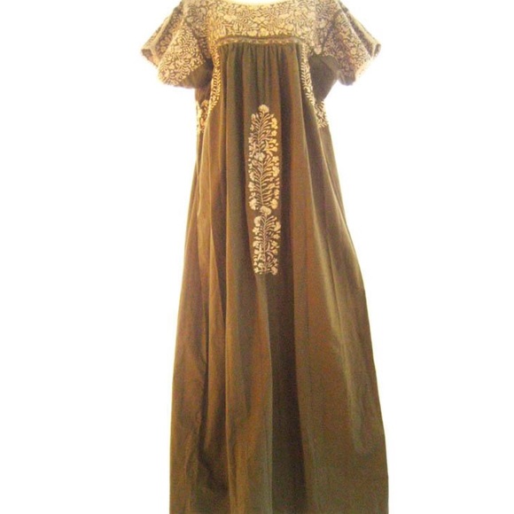 Authentic Mexican Dress San Antonino Fine Folk Art